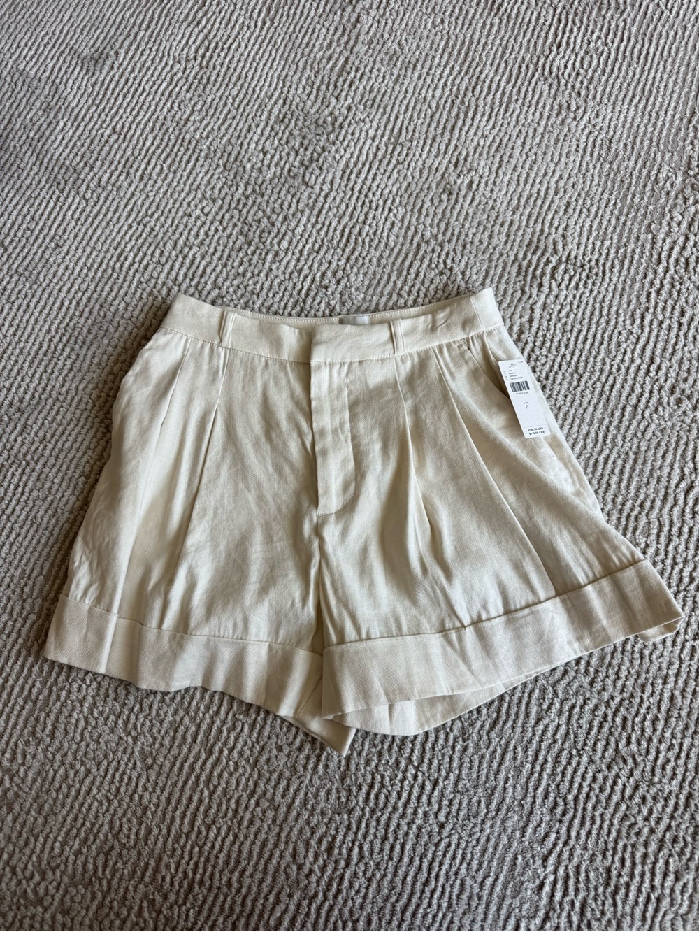 Anthropologie - High waisted pleated shorts